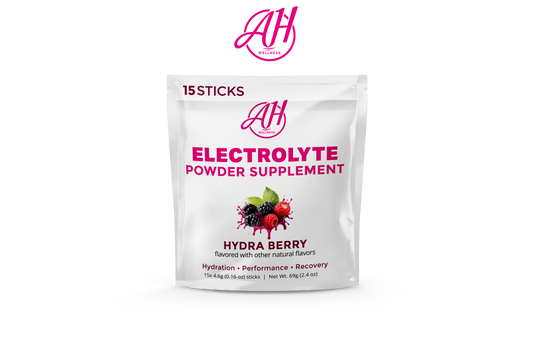AH Wellness | Hydra Berry – Electrolyte Hydration Stick Packs